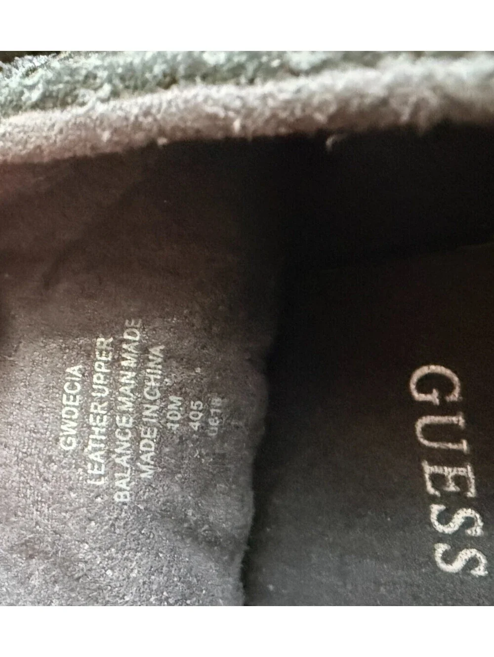 Guess shoes are